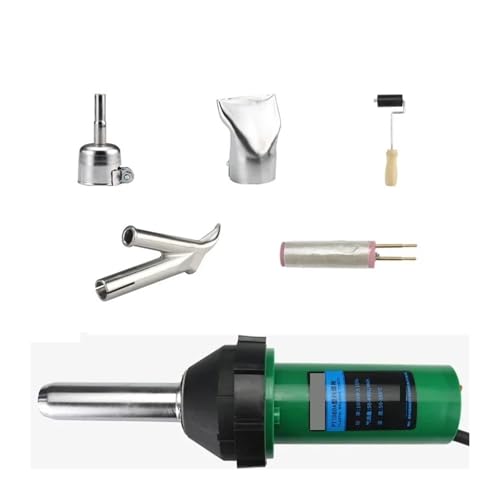 Hookurity Pistola de Soldadura por Aire Caliente Pistolas de Soldadura de plástico de 1080 W Pistolas de Soldadura de Aire Caliente de 220 V(PT1080A Package)