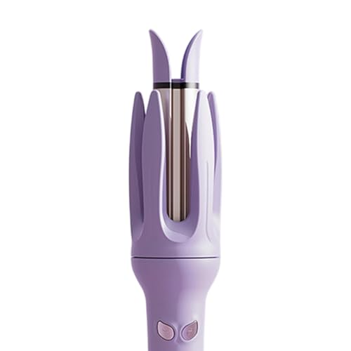 Image of 28mm Automatic Hair Curler Self Rotating Curling Iron for Ladies Girls Women violet