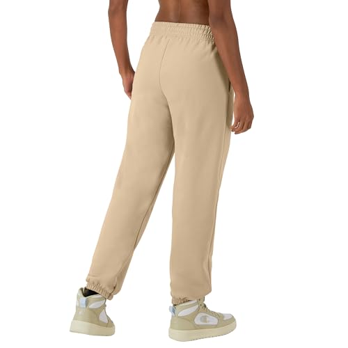 Image of Champion Women's Cinched-Bottom Fleece Sweatpants, Oversized Fit, Midweight