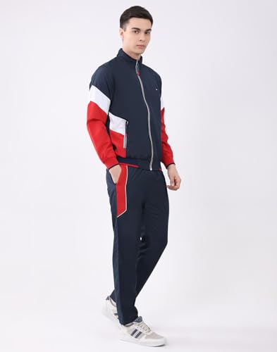 Image of Monte Carlo Men's Regular Fit Round Neck Full Sleeve Solid Tracksuit | Warm Soft Material | Stylish Comfort Fit | Perfect Sports and Casual Winter Wear for Men (Pack Of 1)