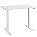 Produktbild Balderia Höhenverstellbarer Schreibtisch Elektrisch - Verstellbares Tischgestell inkl. Tischplatte - Höhe 71-119 cm - Fläche 140 x 70 cm, Weiß