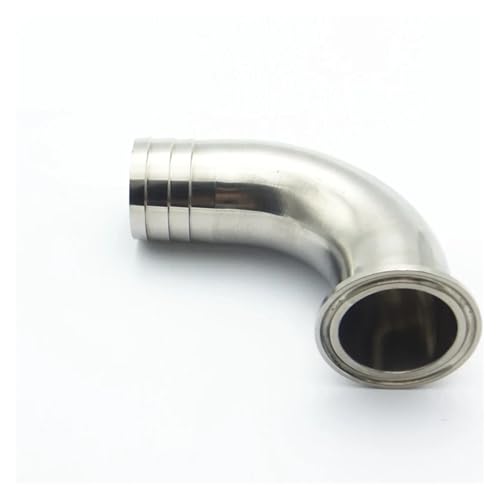 Coude à souder 76mm en inox 304 pour raccord Tri Clamp de tuyauterie
