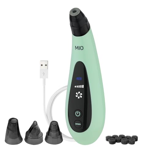 Spa Sciences MIO Diamond Microdermabrasion Blackhead Remover, Pore Suction Toolââ‚¬â€œRechargeable-Dermatologist Recommended Skin Resurfacing System for Anti-Aging-Exfoliator for Acne Scars/Wrinkles
