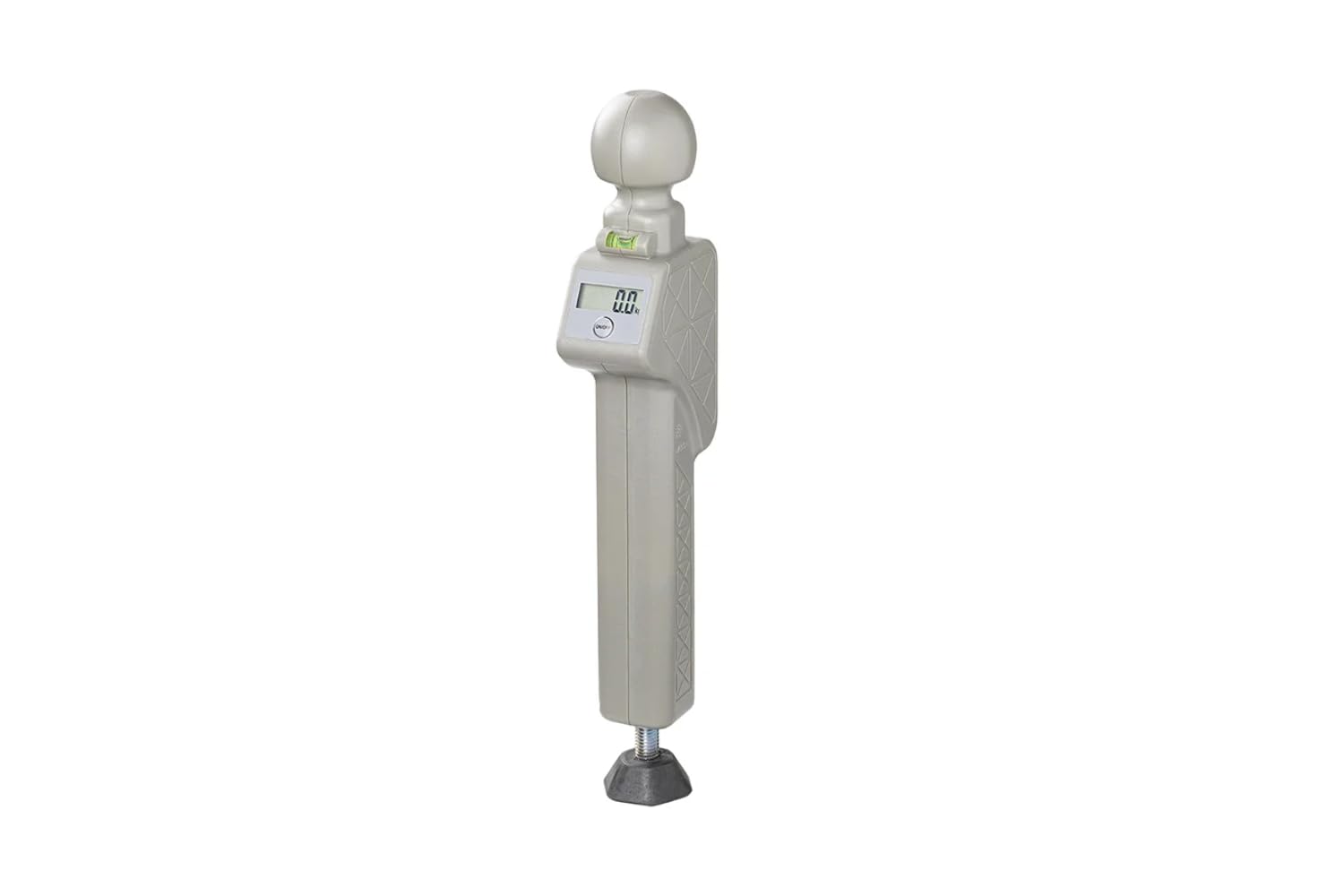 ProPlus Báscula Digital de Carga Vertical para Caravana hasta 150 kg, Medidor de Presión de Enganche con Pantalla LCD y Nivel de Burbuja para Remolques, Altura 325-466 mm