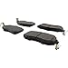 Centric (105.15390) Posi Quiet Brake Pad, Ceramic