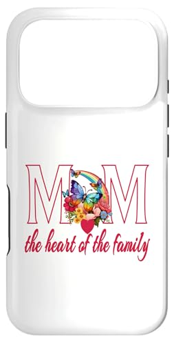 ��̓� Mom The Heart Of The Family ���킢���� �X�}�z�P�[�X iPhone 17 Pro �p