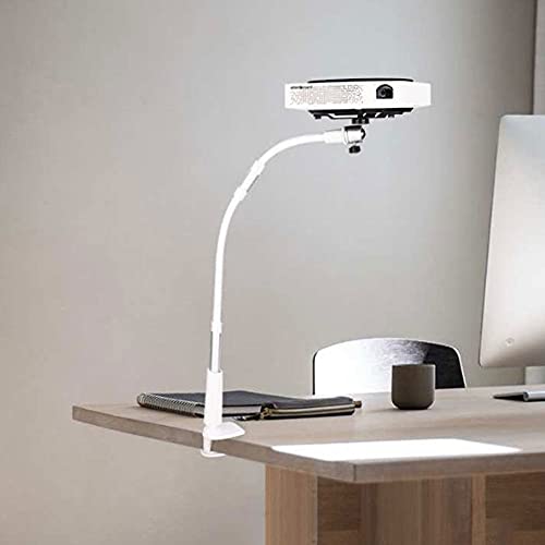 Soporte de proyector para cabecera de cama con cuello de cisne orientable de 360 grados 5