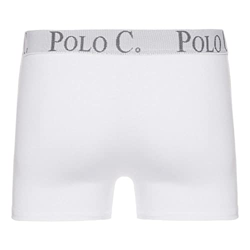 Kit com 2 Cuecas Boxer Algodão Extreme Branca - Polo Cycle Branco P
