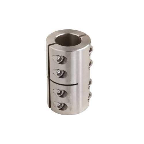 Climax Metal 2ISCC-037-025-S, 2ISCC-Series Clamping Coupling, Stainless Steel (Pack of 3 pcs)