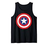 Marvel Avengers Captain America Simple Shield Tank Top