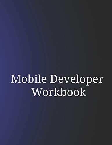 Mobile Developer Workbook