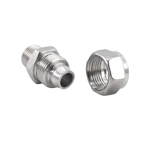 Componentes neumáticos PC6-M5 de cobre para unión de tuberías neumáticas de 6mm 4