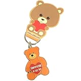 Hollabears Keychain Shawty U Fine As Shit THO Teddy Bear