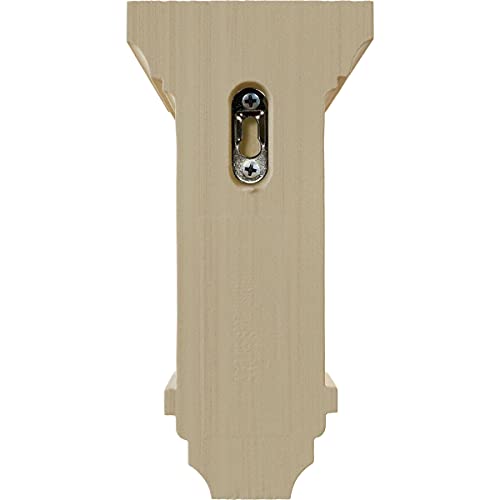 Ekena Millwork CORW04X04X08JERW 4" W X 4 3/4" D X 8" H Small Jefferson Wood Corbel, Rubber Wood by Ekena Millwork - Image 4