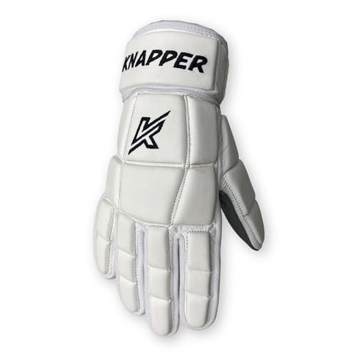 Knapper H-2 Ball Hockey Gloves Pro-Level Fit and Protection for Fast-Paced Play Breathable Lightweight Design with Enhanced Grip Ideal for Training and Competitive Games
