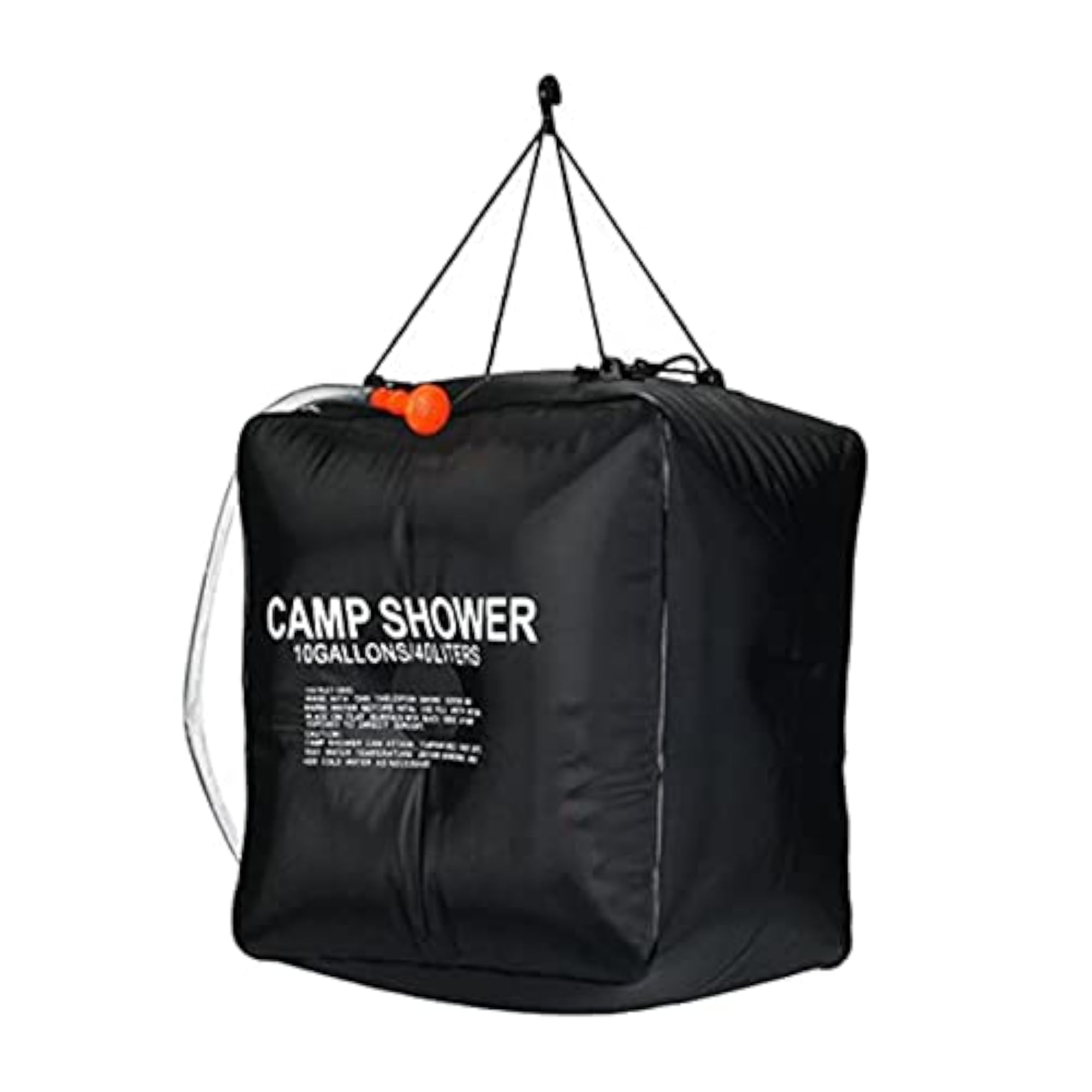 Portable Solar Shower Bag for Camping, 10 Gallons