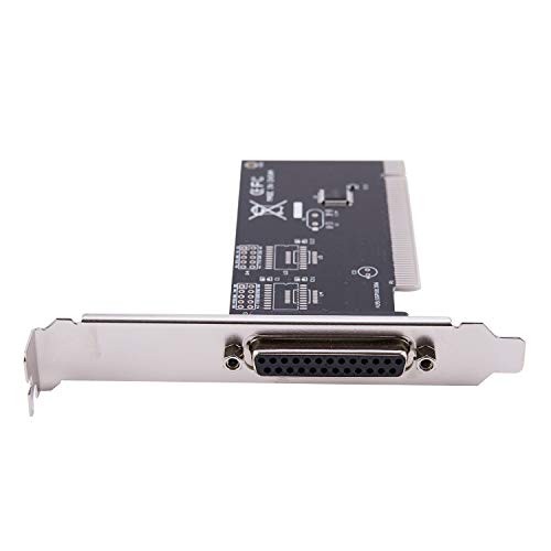 Qonia Pci Expansion Card Adapter 25Pin Parallel Pci To Parallel Db25 Printer Port Controller Card #TOP3