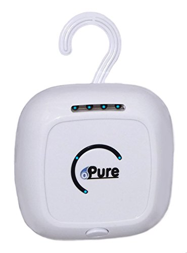 closet purifier - Closet PURE Small Space Air Purifier Deodorizer and Odor Eliminator