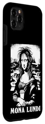 Coque pour iPhone 11 Pro Max Fatigué Monday Lisa Coffee Meme Novelty Funny French Mona Lisa – vue 3
