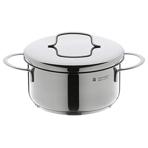 WMF Pot Ø 16 cm Approx. 1.5L Mini Stackable Pouring Rim Metal Lid Cromargan® Stainless Steel Polished Suitable for Induction Hobs Dishwasher-Safe 2 Gallery Image