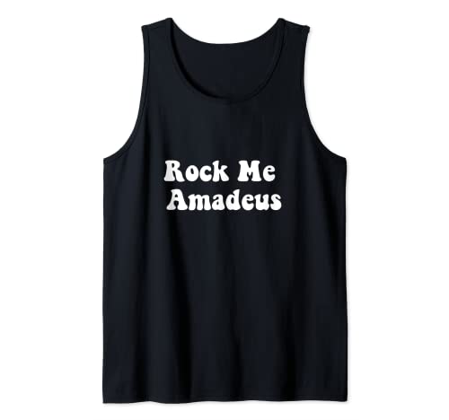 Vintage années 70 Rock Me Amadeus Débardeur