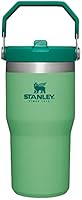 Stanley IceFlow Stainless Steel Tumbler - Vacuum Insulated Water Bottle for Home, Office or Car Reusable Cup with Straw Leak Resistant Flip Cold for 12 Hours or Iced for 2 Days, Jade, 20OZ