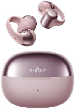 SHOKZ OpenDots ONE-Open-Ear Headphones, Clip-On Earbuds-Wireless Bluetooth Earbuds with Microphone-Secure, Lightweight, Comfort-Premium Dolby Audio-Water Resistant-Fast Charging-Up to 40 hrs Playtime