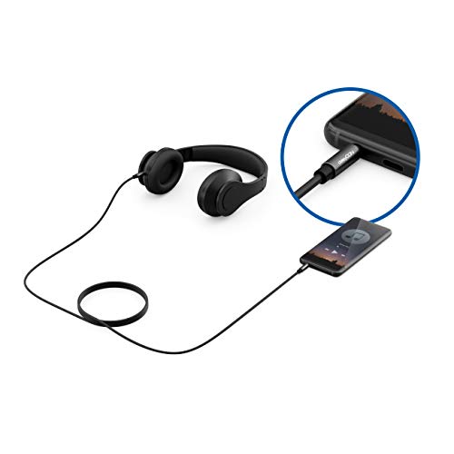 deleyCON 4m Klinke Audio Stereo AUX Kabel 3,5mm Klinkenkabel Audiokabel Metallstecker Handy Smartphone Tablet Kopfhörer HiFi Receiver (Extra Dünn & Flexibel)