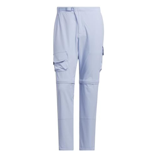 ADIDAS Men's Adicross Zip-Off Golf Pants, Blue...