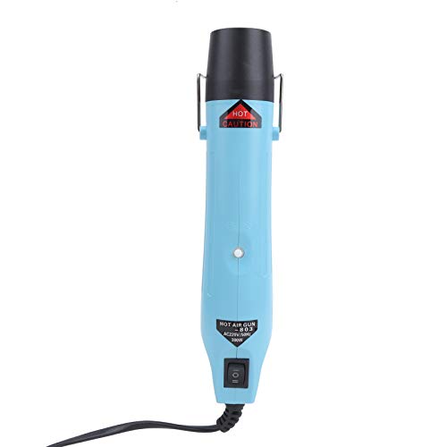 GJ-803 mini r?czna dmuchawa gor?cego powietrza heteluchtpistool 300 W, 60 ?/150 ?/210, regulowany pistolet termokurczliwy, do samodzielnego wykonania, Varmluftspistoler