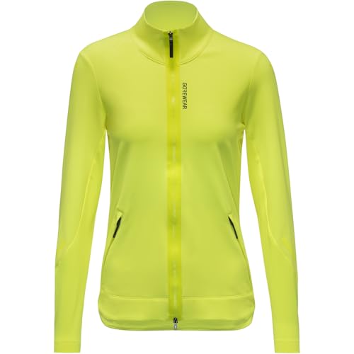 GOREWEAR Womens Concurve Thermo Hybrid Jackets, Neon Yellow, XS EU