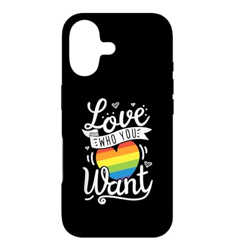 LGBTQ Love Who You Want ���C���{�[�E�Q�C LGBT �v���C�h���� �X�}�z�P�[�X iPhone 17 �p