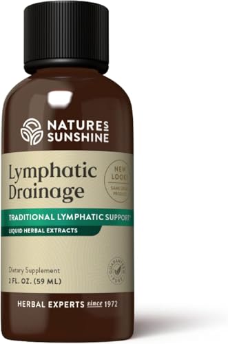 Nature's Sunshine Lymphatic Drainage, 2 Fl. Oz | Lymphatic Drainage Supplement Promotes The Efficient Drainage of The Lymphatic System to Promote Overall Health