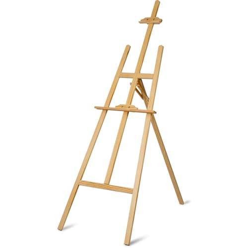 Chevalet de peinture en bois Massido 175 cm structure noble de qualité - 3