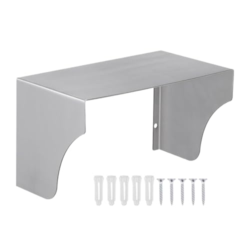 Escudo impermeable de acero inoxidable contra lluvia para almohadillas de carga exterior 2