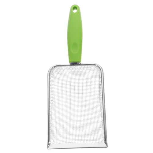 ORFOFE Mesh Sand Shovel Multi Use Beach Shovel for Digging Collecting Seashells Comfortable Grip Lightweight for Wet Sand Backyard Fun