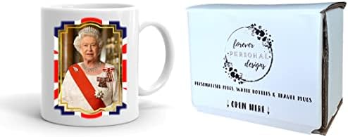 Platinum Jubilee Celebration Queen Elizabeth II 70 Years 11oz Mug with Smash-Proof Box | Forever Personal Designs®