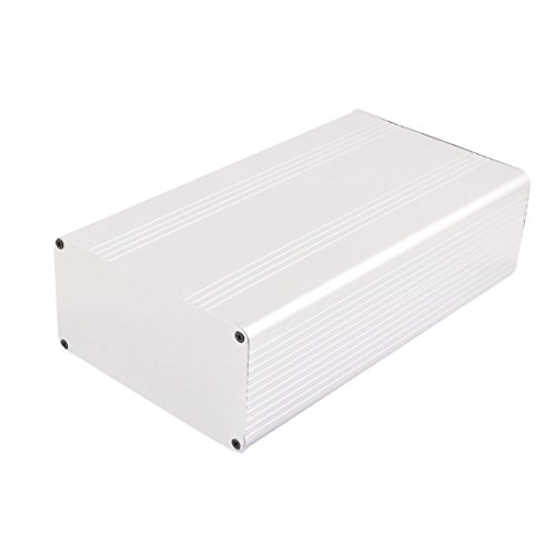 Aexit 88 x 168 x 300mm Multi-purpose Electronic Extruded Aluminum Enclosure Case Silver Tone (57691313019ce488234dc19d7bd48a68)