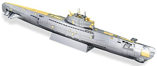 Piececool 3D Metal Puzzles for Adults, Military Submarine Metal Model Building Kits for Stress Relax, Great Christmas Birthday Gifts by Piececool - Image 8
