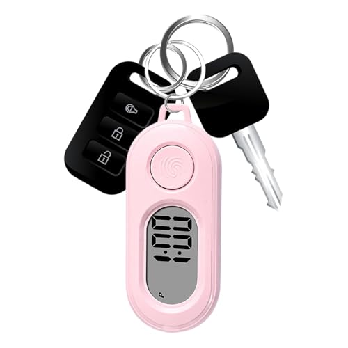 Digital Timer,Digital Keychain Clock | Countdown Timer with LCD Screen,for Kids Cooking Baking Shower Sports Bathroom Classroom