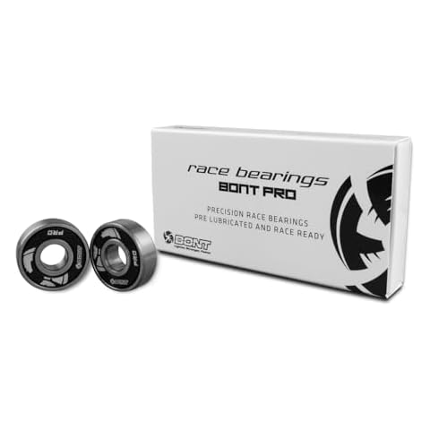 Bont Pro Racing Bearing - 608 Professional Skate Bearings Inline, Roller Skating, Skateboard, Scooter Cover