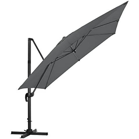 The Fellie 3 x 3m 360° Rotation Garden Parasol Cover