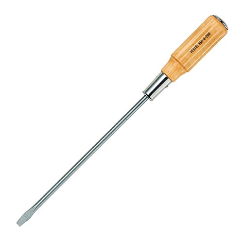 VESSEL Wooden Handle Through Driver (Long Shaft Type) -6 x 200 350