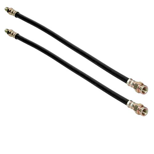Image of T4 Transporter Front Brake Hoses x 2 1990 to 1996 Models