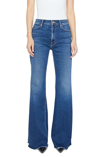 MOTHER Women's Petites The Lil Doozy Fray Jean