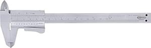 KS Tools 300.0510 Edelstahl Nonius-Messschieber 0-150mm