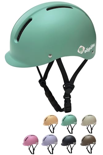 【SG規格】sopota 自転車 ヘルメット 子供 ジャパンフィット ハードシェル 子供用 幼児 ソポタ スケートボード キックスクーター 対応 SOP-HCH (グリーン, S(49〜54p))