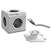 Allocacoc PowerCube Extended, Ladrón multiple con 5 enchufes en forma de cubo,...