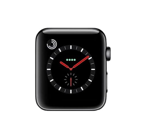 yςݕiz Apple Watch Series 3 (GPS + Cellularf) - 42mm Xy[XubNXeXX`[P[X - oh