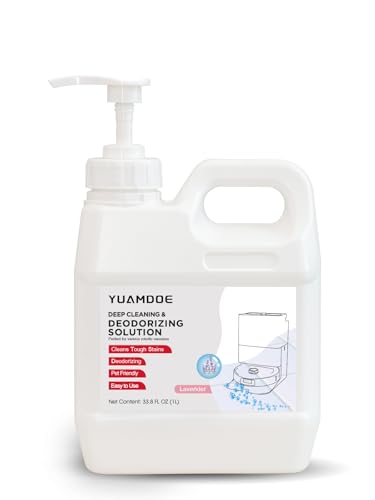 Yuamdoe Deep Cleaning & Deodorizing Solution, 33.8FL OZ/1L, Designed for